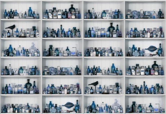 Fototapeta Rebel Walls Cabinet of Curios Sapphire R14183