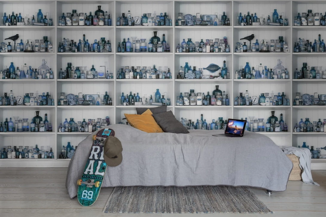 Fototapeta Rebel Walls Cabinet of Curios Sapphire R14183