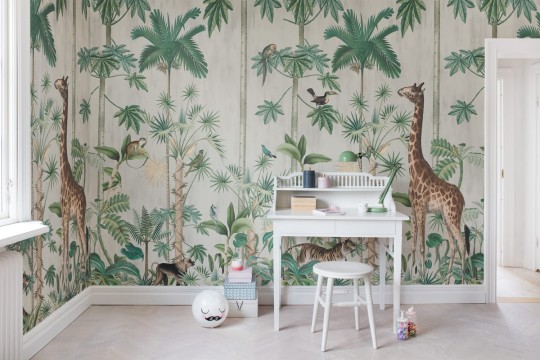 Fototapeta Rebel Walls Giraffe's Stroll R16791