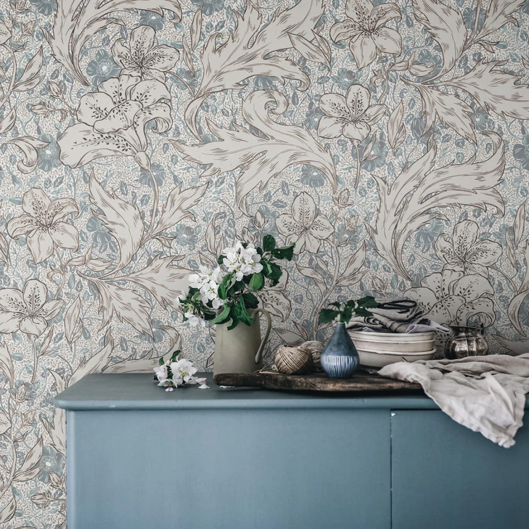 Sandberg 650-29 Ett Hem Mattias Wheat - mural botaniczny