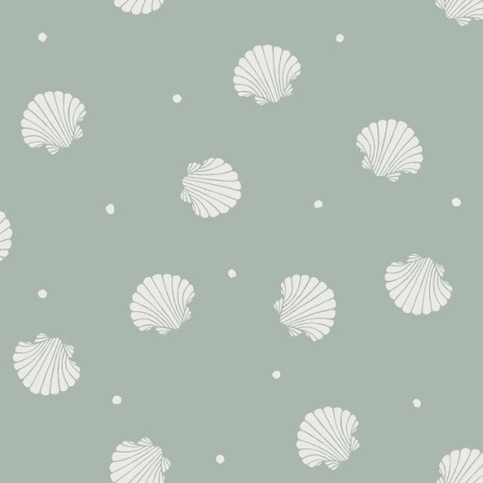 Sandberg 825-37 Familj II Rio Teal - tapeta w muszelki