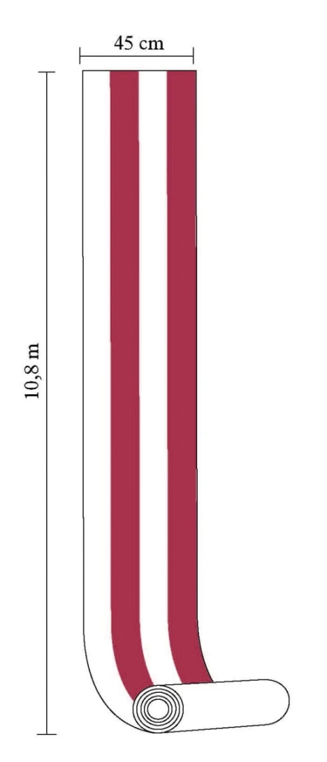 Tapeta Sandberg Rand Color Swatch 635-001