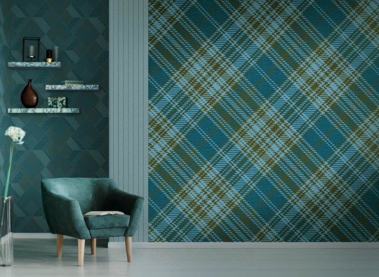 Tapeta Sirpi Alta Gamma Kilt 24291 Royal Tartan