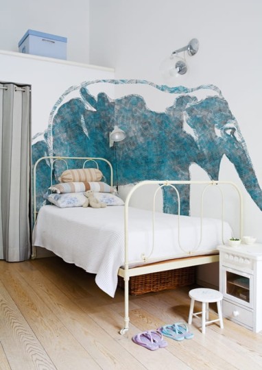Fototapeta Wall & Deco Contemporary 2011 Aqua Elephas BBAE1102