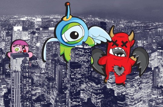 Fototapeta Wall & Deco Contemporary 2012 NewYork Under Attack1 GPW1211