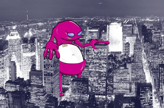 Fototapeta Wall & Deco Contemporary 2012 NewYork Under Attack GPW1212