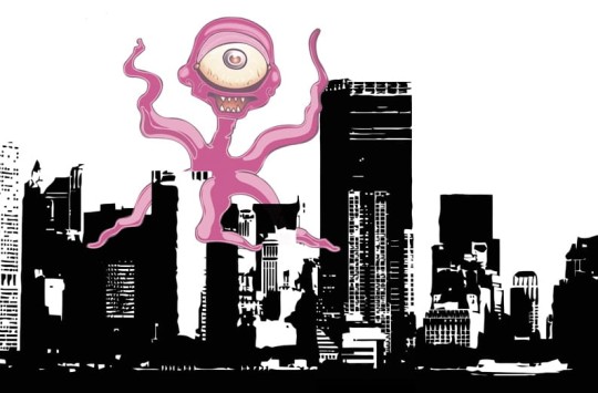 Fototapeta Wall & Deco Contemporary 2012 NewYork Under Attack2 GPW1214