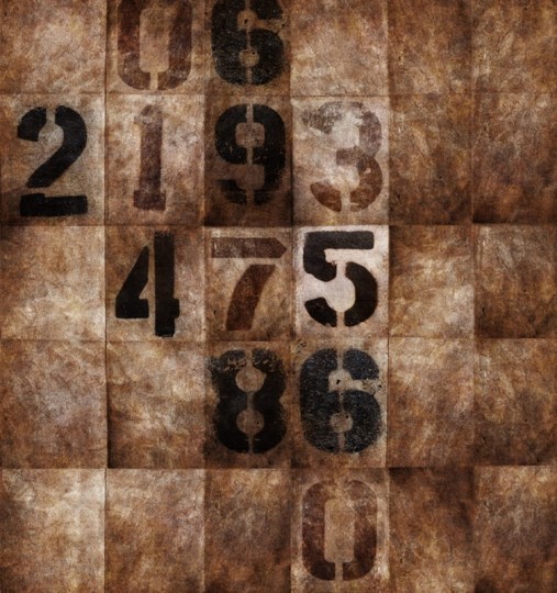 Fototapeta Wall & Deco Contemporary 2012 Countdown WDDO1201