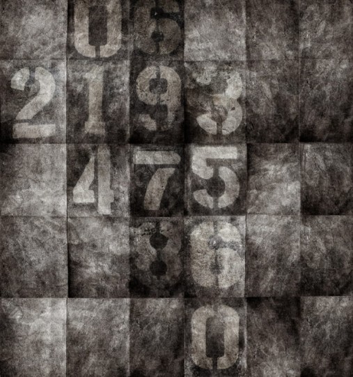 Fototapeta Wall & Deco Contemporary 2012 Countdown WDDO1202