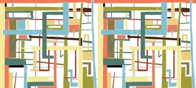 Fototapeta Wall & Deco Contemporary 2013 Labyrinth BBLB1301