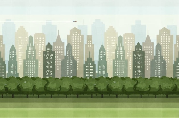 Fototapeta Wall & Deco Contemporary 2013 Central Park TTCP1301
