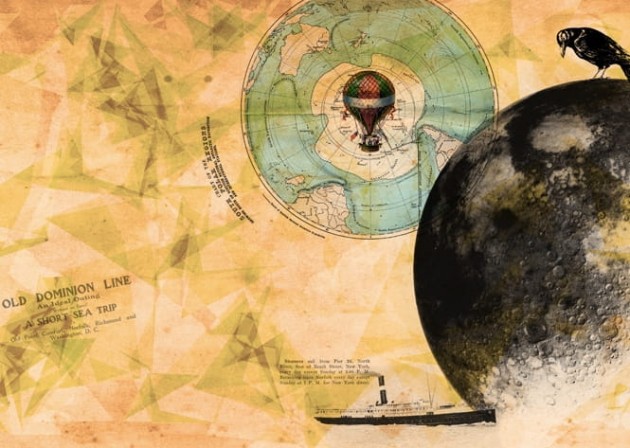 Fototapeta Wall & Deco Contemporary 2013 Man on the Moon WDMM1302