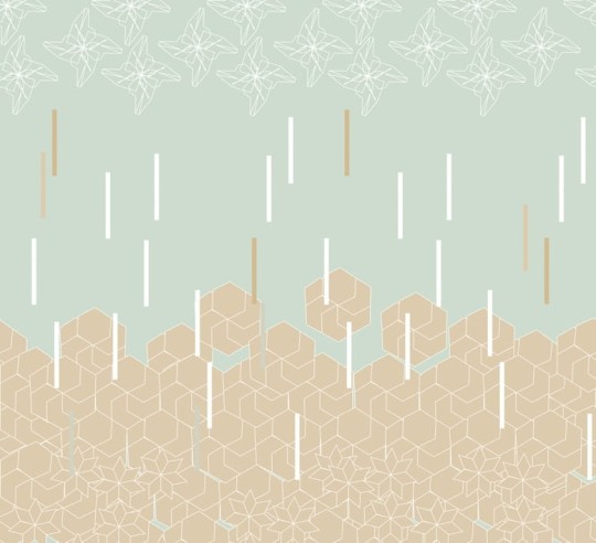 Fototapeta Wall & Deco Contemporary 2014 Linen Motion BBLM1401