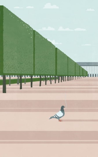 Fototapeta Wall & Deco Contemporary 2014 Quiet Paris TTQP1402