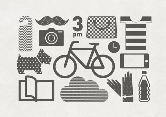 Fototapeta Wall & Deco Contemporary 2014 Flat Icon WDFI1401