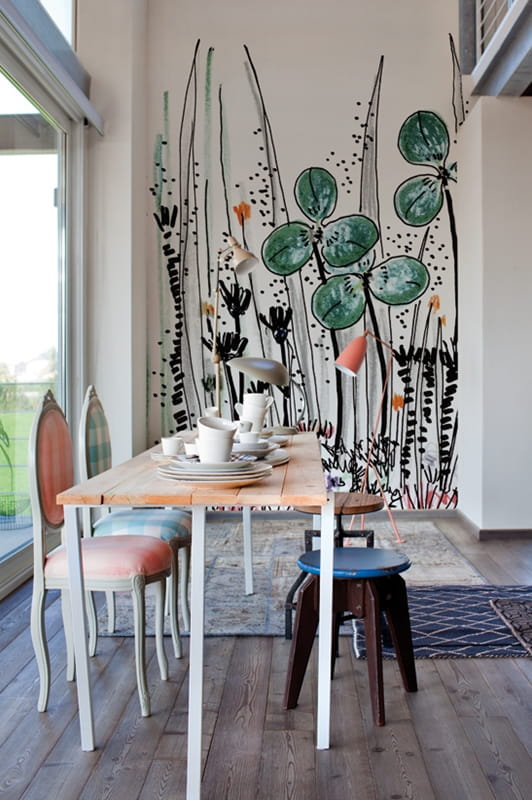 Fototapeta Wall & Deco Contemporary 2014 Gouache WDGO1401