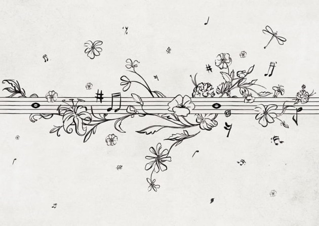 Fototapeta Wall & Deco Contemporary 2014 Musik Metrik WDMM1401