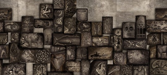 Fototapeta Wall & Deco Contemporary 2015 Relief WDRE1501