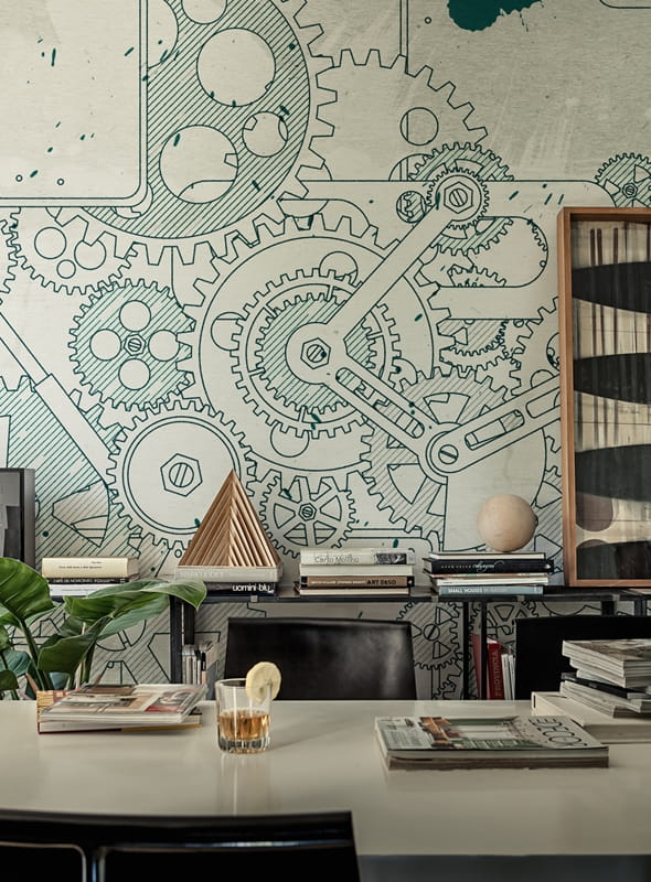 Fototapeta Wall & Deco Contemporary 2015 Steampunk WDSP1501