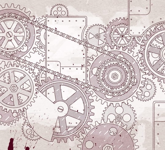 Fototapeta Wall & Deco Contemporary 2015 Steampunk WDSP1502
