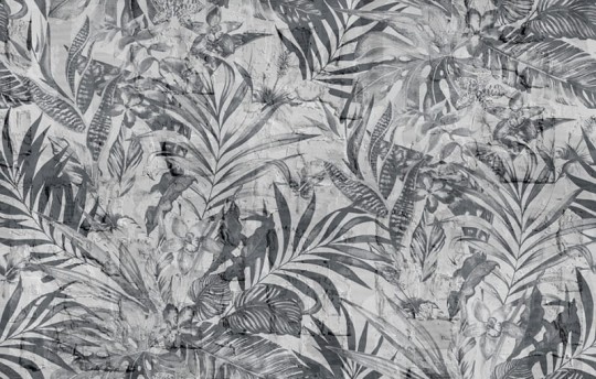 Wall & Deco 2016 Cart-on WDCO1602 - mural z motywem liści