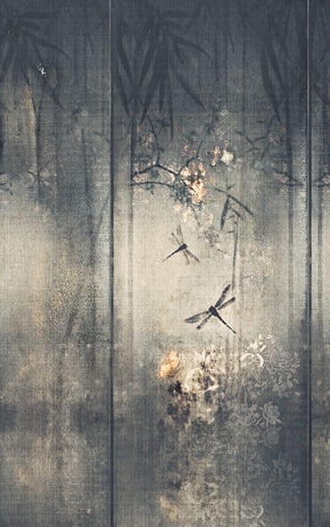 Wall & Deco 2016 Libellula WDLI1601 - mural z motywem lasu i ważek