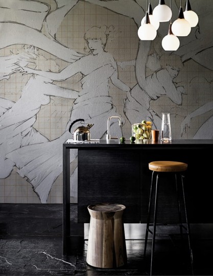 Wall & Deco 2016 Maison WDLM1601 - mural z motywem kobiet