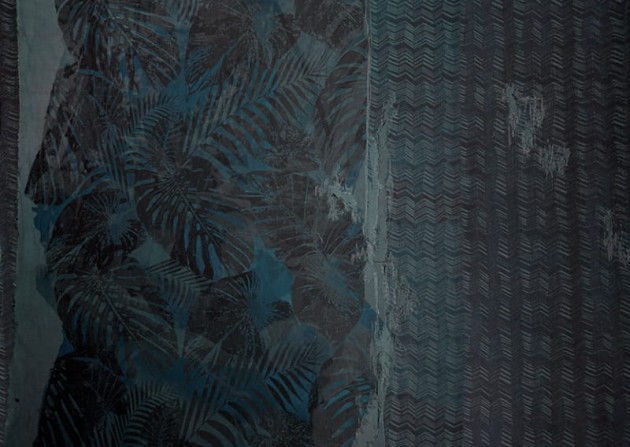 Wall & Deco 2016 Lurk WDLU1601 - mural z motywem liści palmy