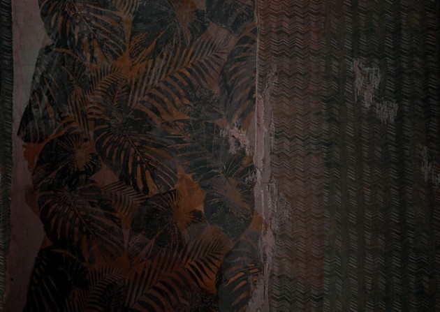 Wall & Deco 2016 Lurk WDLU1602 - mural z motywem liści palmy