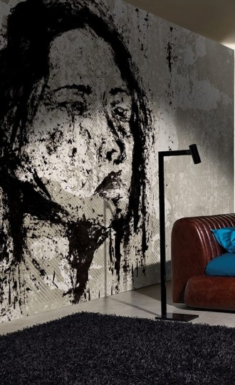 Wall & Deco 2016 Melancholy WDME1601 - mural z motywem kobiety