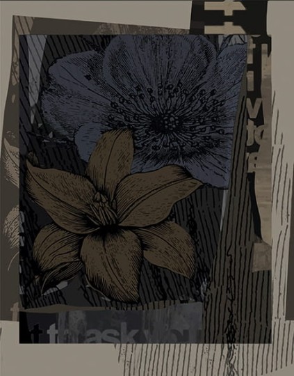 Wall & Deco 2016 Orchidalia WDOR1601 - mural z motywem kwiatów