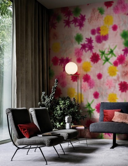 Wall & Deco 2016 Profumo WDPO1601 - mural z motywem kwiatów
