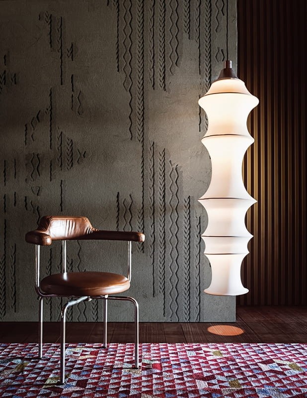 Wall & Deco 2016 Wool WDWO1601 - mural z motywem pionowych prążków