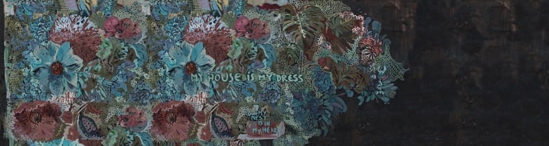 Fototapeta Wall & Deco Contemporary 2017 House Is My Dress WDHD1701