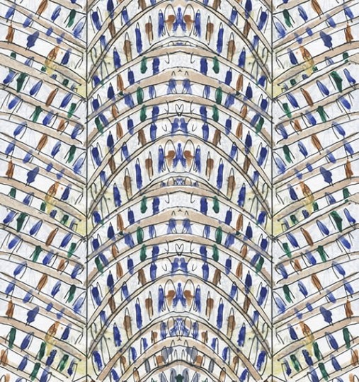 Fototapeta Wall & Deco Contemporary 2017 Kaleidos  WDKA1701