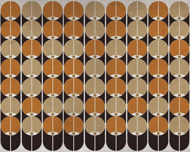 Fototapeta Wall & Deco Contemporary 2019 Eyes in Tubes WDET1901