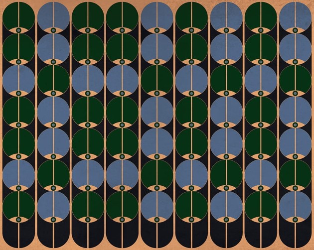 Fototapeta Wall & Deco Contemporary 2019 Eyes in Tubes WDET1902