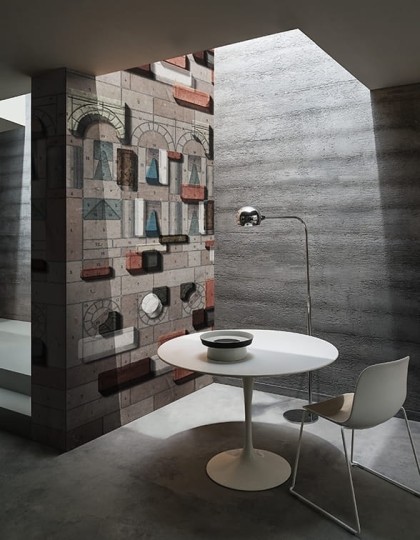 Fototapeta Wall & Deco Contemporary 2019 Jeux De Construction WDJC1901