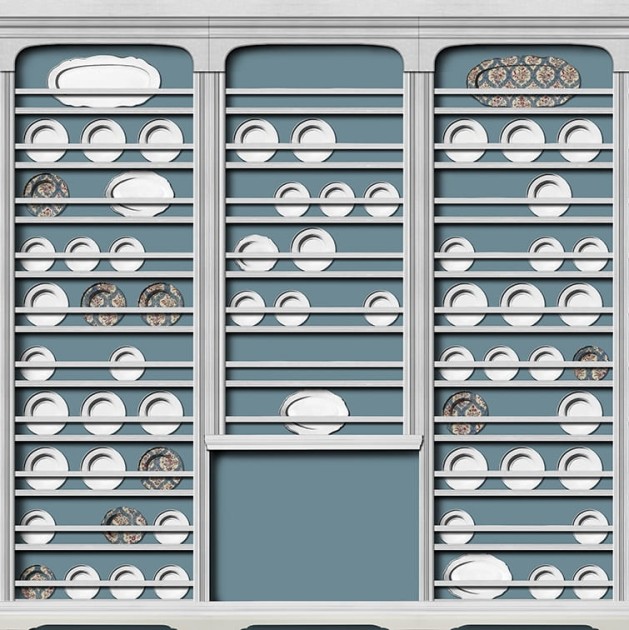 Fototapeta Wall & Deco Contemporary 2019 Buffet Chinois WDBC1902