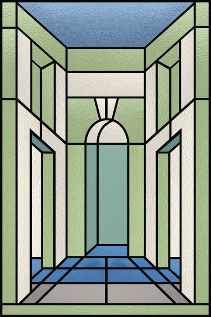 Fototapeta Wall & Deco Contemporary 2020 Crystal Palace WDCP2002