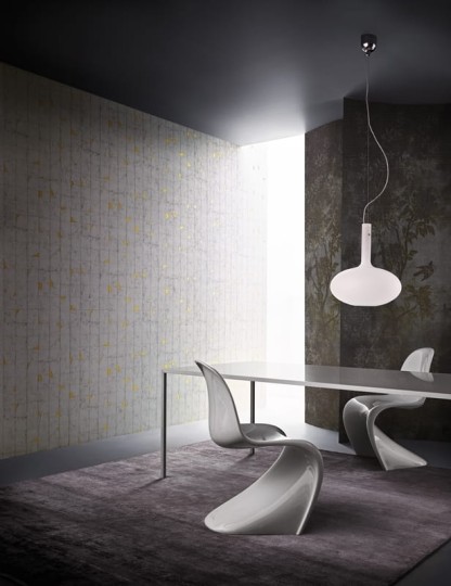 Wall&Deco 17210EWC Essential Kintsu – tapeta o wzorze płytek imitujących tynk