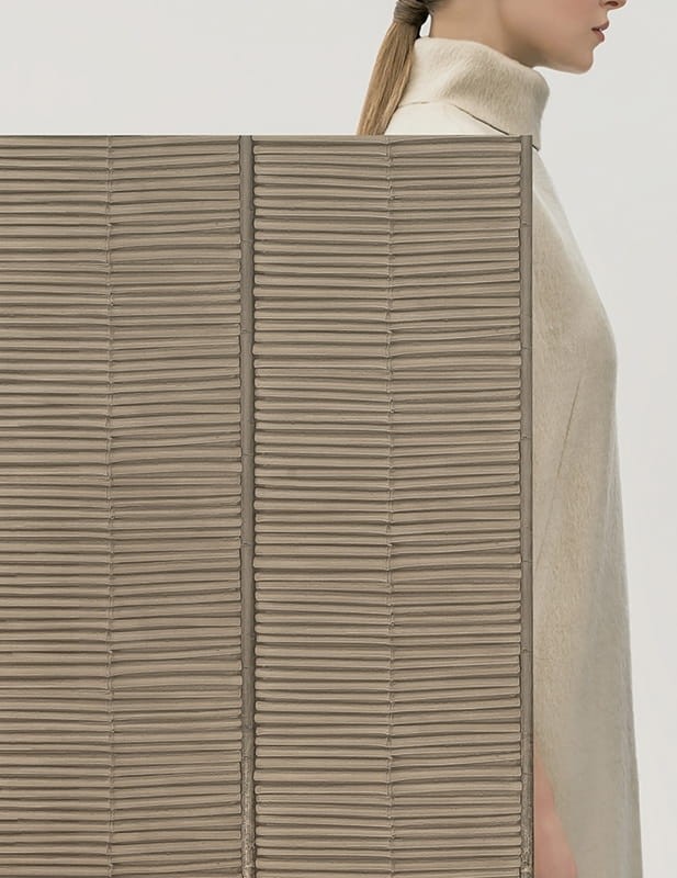 Wall&Deco 18530EWC Essential Renn – tapeta imitująca matę bambusową