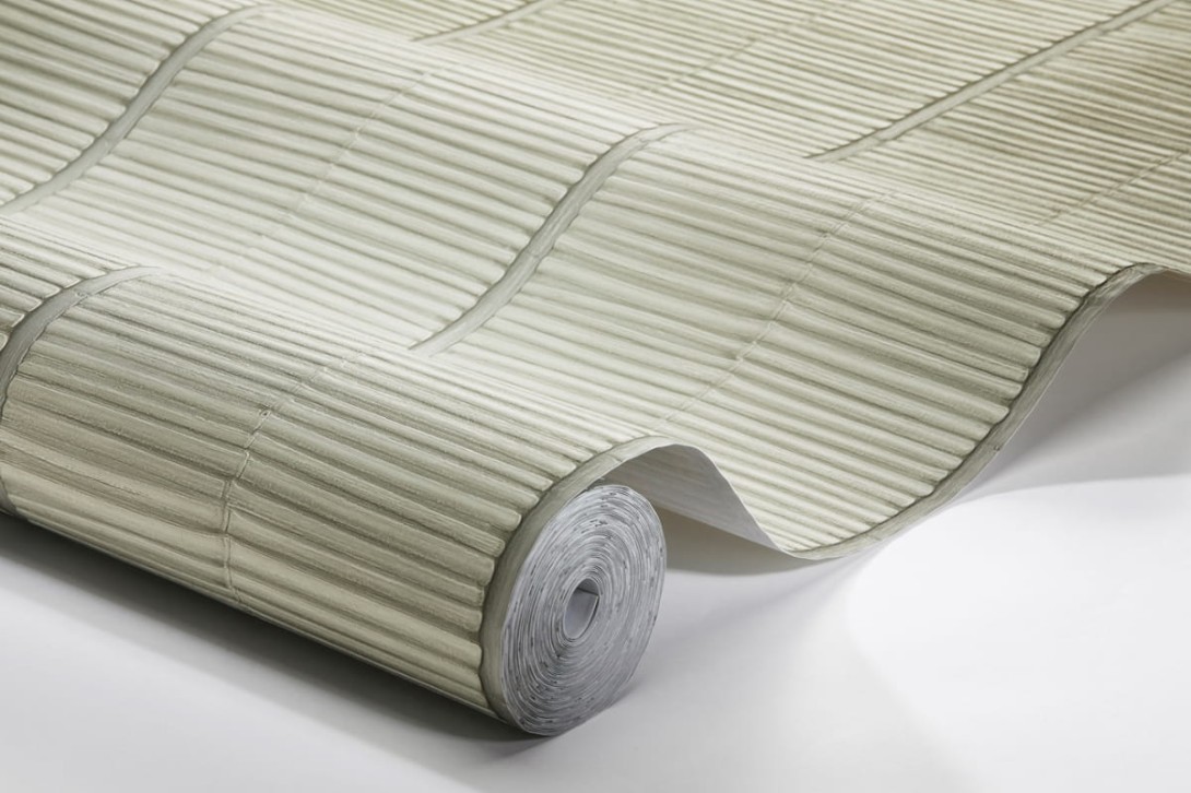 Wall&Deco 18530EWC Essential Renn – tapeta imitująca matę bambusową