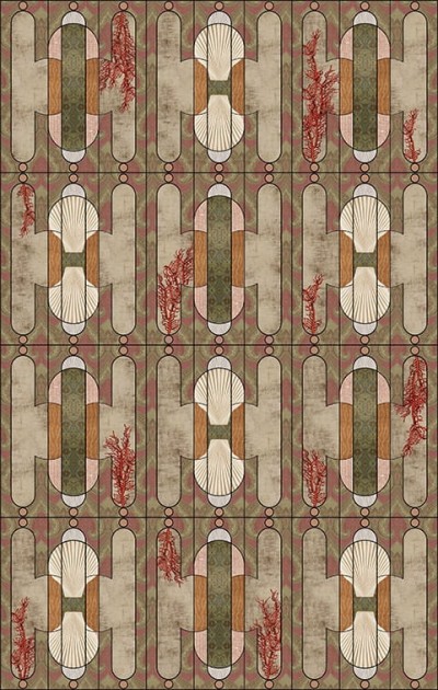 Fototapeta Wall & Deco WET SYSTEM 2019 CABINET DE CURIOSITE WET_CC1902