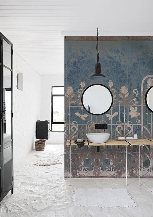 Fototapeta Wall & Deco WET SYSTEM 2019 SUNFLOWER GATE WET_SG1902