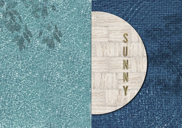 Fototapeta Wall & Deco WET SYSTEM 2019 ISLAND IN THE SUN WET_IS1901