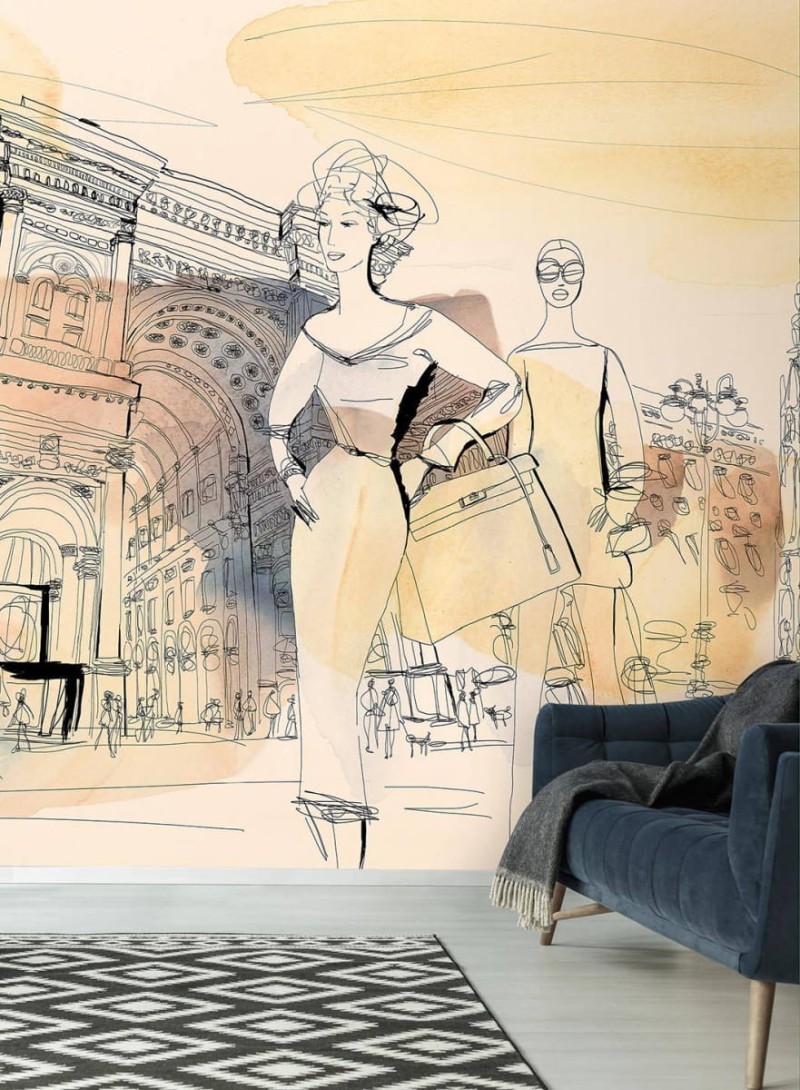 Fototapeta Wallpepper Fashion in Milan