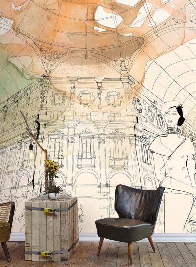 Fototapeta Wallpepper Shopping a Milano