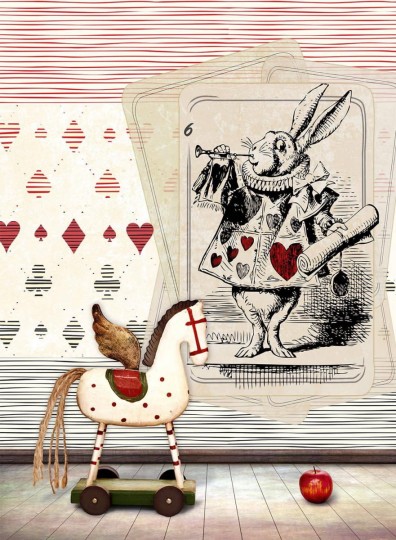 Fototapeta Wallpepper The white rabbit hole