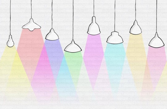 Fototapeta Wallpepper Invasion of the light bulbs